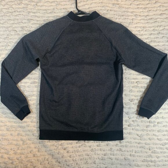 UNDER ARMOUR MENS MEDIUM FULL ZIP JACKET LIGHTWEIGHT GRAY BLACK - Picture 12 of 14